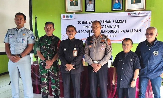 
					Jasa Raharja Bandung Bersama Mitra Terkait Bersinergi Adakan Sosialisasi Layanan Samsat di Kecamatan Sukasari Kota Bandung