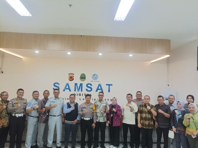
					Jasa Raharja Cabang Utama Jawa Barat Menghadiri Kunjungan Kerja Tim Pembina Samsat Provinsi Sumatera Selatan ke samsat Digital Leuwipanjang Kota Bandung