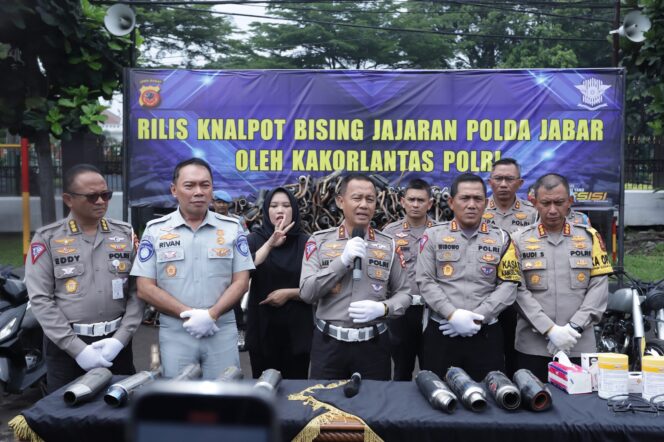 
					Jasa Raharja Dukung Upaya Korlantas Polri Tangani Penggunaan Knalpot Brong