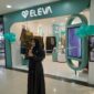 Owner Eleva Tri Astuti dalam sambutannya di peresmian outlet perdana Eleva di BIP, Kota Bandung, Sabtu 3 Februari 2024