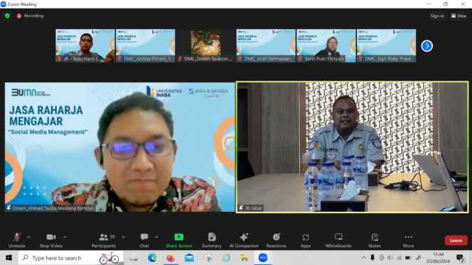 
					PT Jasa Raharja Cabang Utama Jawa Barat melaksanakan kegiatan Jasa Raharja mengajar bersama INABA