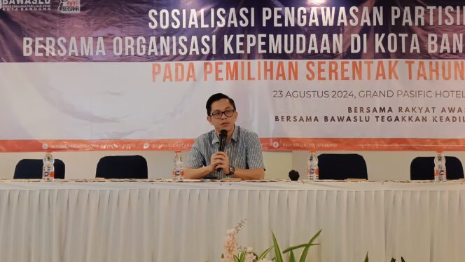 
					Tingkat Partisipatif Menurun, Bawaslu Sosialisasi Bersama Organisasi Kepemudaan Tuk Gairahkan Kembali Pilkada Serentak