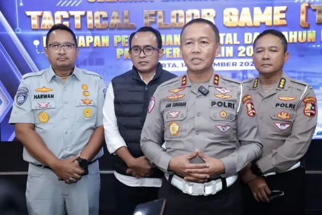 Matangkan Strategi Pengamanan Nataru, Jasa Raharja Hadiri Tactical Floor Game Bersama Enam Polda