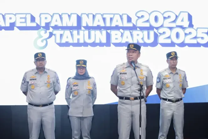 
					Pastikan Kesiapan Seluruh Personel, Rivan A. Purwantono Pimpin Apel Pengamanan Mudik Nataru Jasa Raharja
