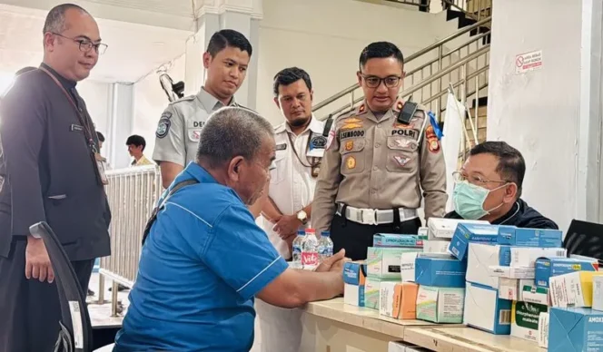 
					Jasa Raharja Gelar Pemeriksaan Kesehatan Gratis bagi Pengemudi & amp; Awak Bus di Terminal Jatijajar