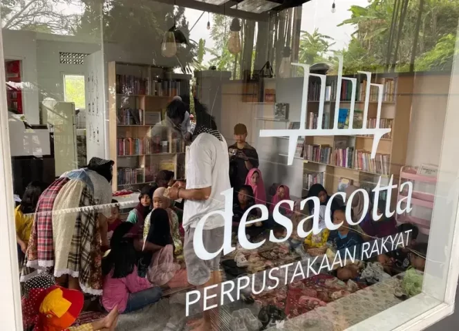Perpustakaan Rakyat Desacotta: Inisiatif Mendekatkan Anak dengan Buku Berkualitas