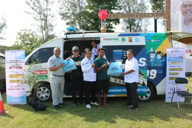 
					Optimalkan Layanan, Jasa Raharja Bersama Tim Samsat Ciledug Hadirkan Layanan Samsat Keliling di Desa Pasuruan Kec Pabedilan Kab Cirebon