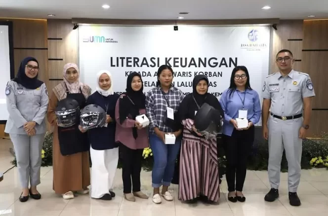 
					Jasa Raharja Gelar Literasi Keuangan bagi Ahli Waris Korban Kecelakaan : Perempuan Tangguh  Membangun Kembali