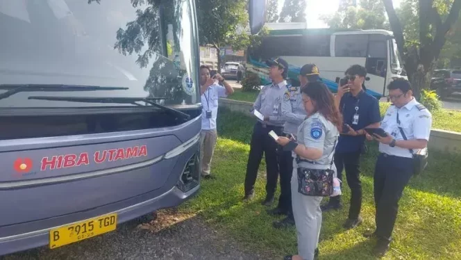 
					Jasa Raharja Bogor Kawal Keselamatan Libur Panjang Idul Adha melalui Rampcheck Bersama di KM 45 Ciawi