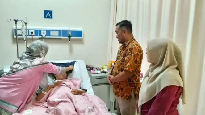 
					Petugas KPJR Subang, Sdr. Agung Andriayana, melaksanakan kunjungan ke rumah sakit di wilyah Subang