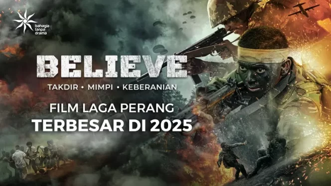 
					Film Believe - Takdir, Mimpi, Keberanian, akan segera tayang di bioskop di seluruh Indonesia dalam waktu dekat.