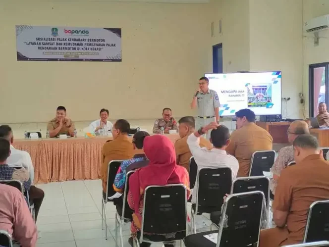 
					Jasa Raharja Bekasi Bersama Bapenda Kota Bekasi Edukasi Kepatuhan Pajak Kendaraan Bermotor Dan Keselamatan Lalu Lintas