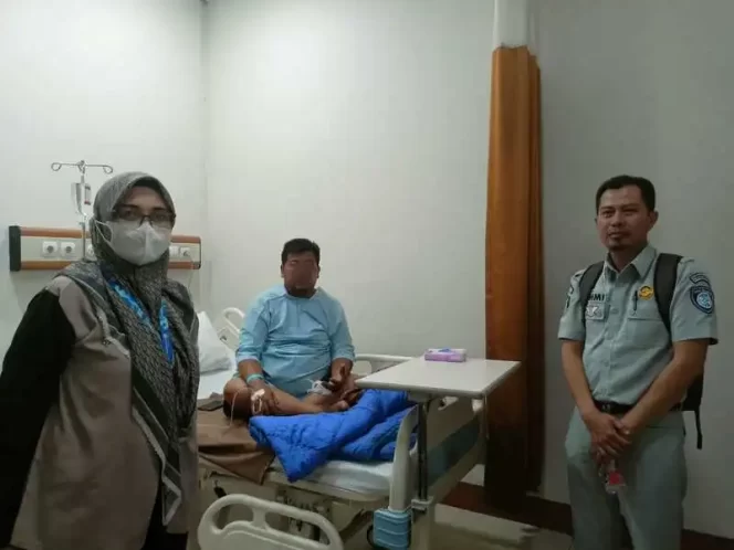 
					Jasa Raharja Bekasi Kunjungi Korban Kecelakaan di RS Satria Medika