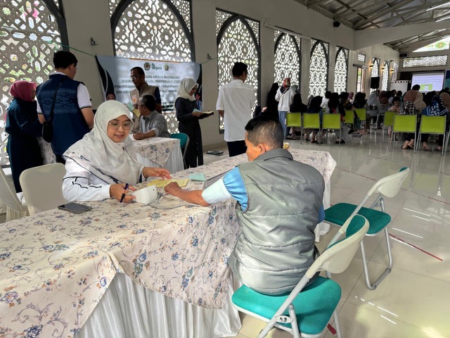 Tim PkM Fakultas Unjani Gelar Skiring Kesehatan