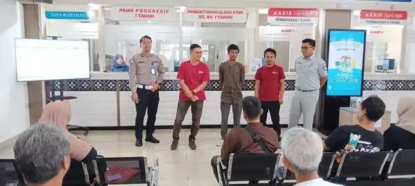 Jasa Raharja Cabang Tasikmalaya Gelar Pelatihan Pertolongan Pertama Gawat Darurat di Samsat Ciamis