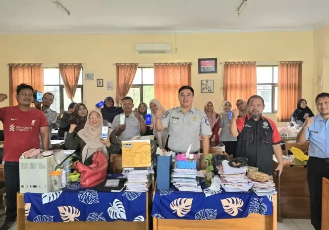 Cabang Cirebon Gelar Pengajar Peduli Keselamatan Lalu Lintas (PPKL) Di SMKN 1 Kec Gebang Kab Cirebon