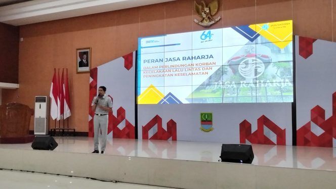 
					Jasa Raharja Bekasi Dukung Penuh Inovasi Pelayanan Publik, Hadiri Peluncuran SPGDT dan Aplikasi SIRINE Pemkab Bekasi