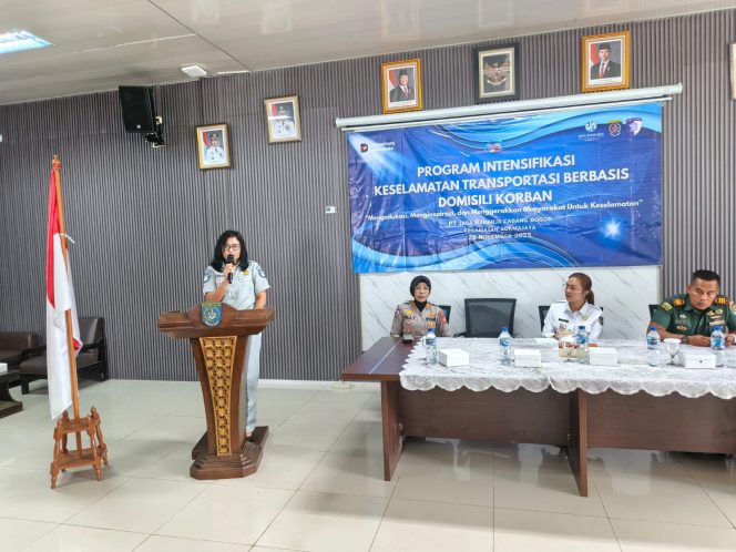 
					Jasa Raharja Bogor Menggelar Safety Campaign Dengan Melibatkan Perangkat Kecamatan Sukmajaya Sebagai Agen Keselamatan