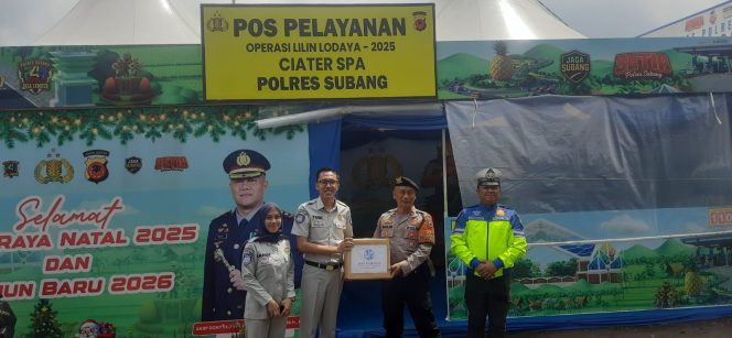 
					Jasa Raharja Jawa Barat Laksanakan Aksi Simpatik Pemberian Bingkisan di Pos Pelayanan Terpadu pada Periode Natal dan Tahun Baru 2025/2026