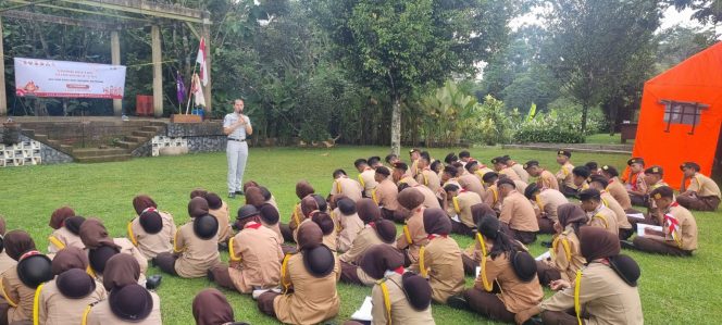 
					Jasa Raharja Cabang Sukabumi Sosialisasi Keselamatan Bersama Siswa-Siswi Saka Bhayangkara