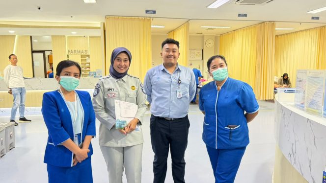 
					Perkuat Ekosistem Pelayanan, Jasa Raharja Kanwil Jawa Barat Monitoring Korban KLL di Rumah Sakit Cahya Kawaluyan