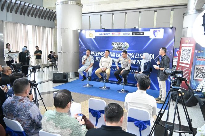 
					Jasa Raharja Hadir dalam Pelepasan Ekspedisi Elshinta Mudik Lebaran 2026, Perkuat Kolaborasi Keselamatan Transportasi Nasional