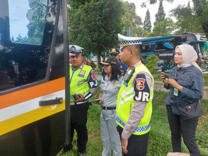 
					Cegah Risiko Kecelakaan, Jasa Raharja Bogor Intensifkan Rampcheck H+3 Lebaran di KM 45A Jagorawi