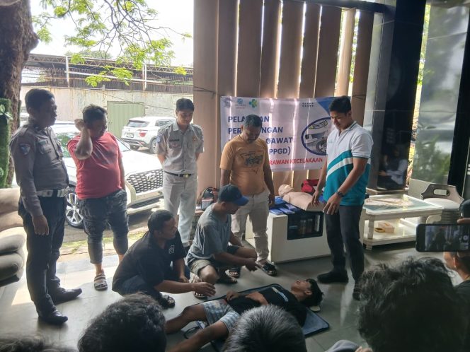 
					Jasa Raharja Cabang Cirebon Gelar Pelatihan Pertolongan Pertama Gawat Darurat (PPGD) Dan Berikan Layanan Kesehatan Gratis di PT Aka Panorama Wisata Kab Kuningan
