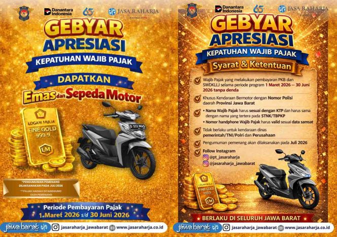 
					Jasa Raharja Dukung Program Mudik Gratis Lebaran 2026 di Terminal Leuwipanjang, Mudik Nyaman Bersama Jasa Raharja