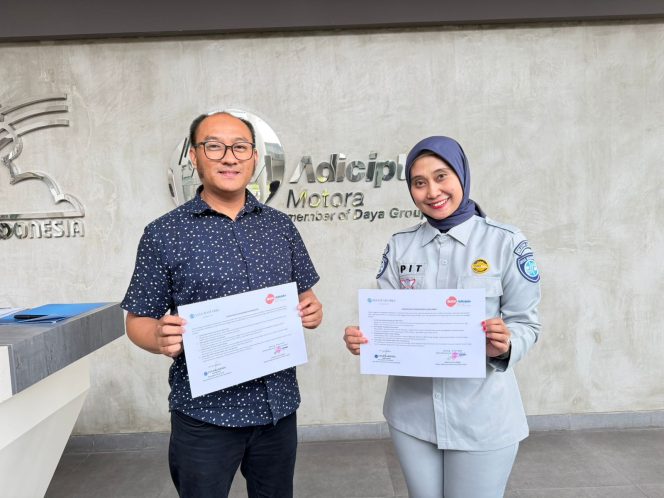 
					Komitmen Bersama Jasa Raharja Jabar dan Safety Riding Center Honda Jabar untuk Keselamatan dan Kepatuhan Berkendara
