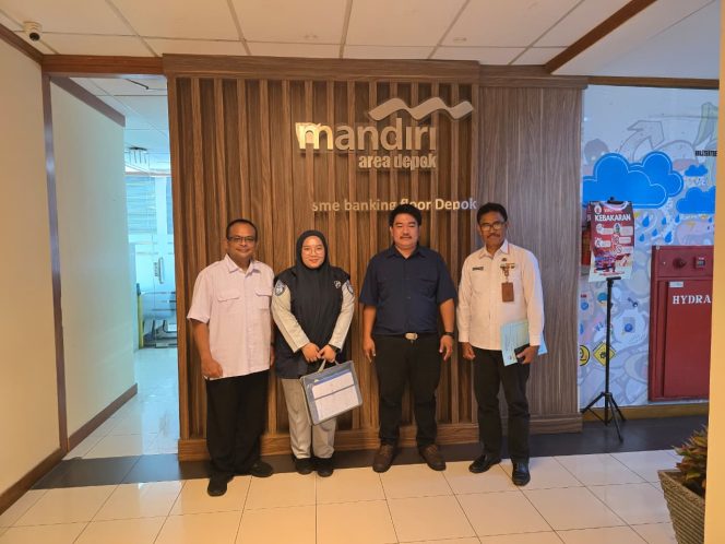 
					Perkuat Kepatuhan Pajak, Tim Pembina Samsat Depok Gelar Operasi Khusus dan Sosialisasi Kesamsatan di PT Bank Mandiri Tbk dan CV Juanda Group