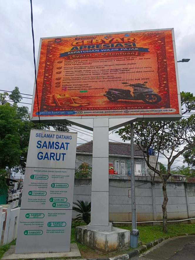 
					Komitmen PT Jasa Raharja Tasikmalaya Tingkatkan Kepatuhan Masyarakat melalui Sosialisasi Gebyar Apresiasi Kepatuhan Wajib Pajak di Media Videotron