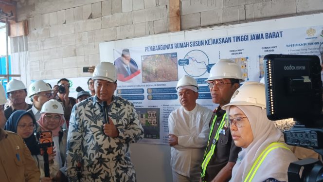 
					Menteri PKP meninjau Rusun ASN Kejati Jabar Lampaui Target Pembangunan