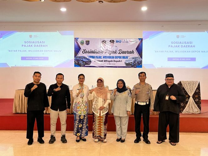 
					Sinergitas Pemerintah dan Masyarakat, Tim Pembina Samsat Kota Depok Gelar Sosialisasi Pajak Daerah di Kecamatan Sukmajaya Depok