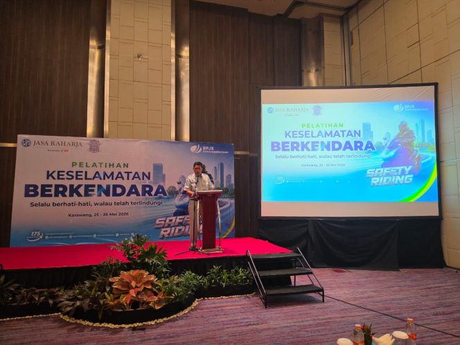
					Tekan Angka Kecelakaan, Jasa Raharja Dan Bpjs Ketenagakerjaan Gelar Pelatihan Keselamatan Berkendara Di Karawang