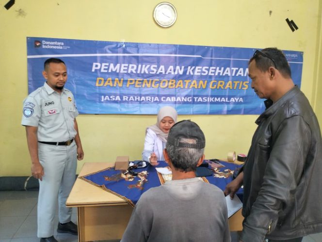 
					Jasa Raharja Cabang Tasikmalaya Gelar MUKL dengan Layanan Kesehatan Gratis bagi Kru PO Doa Ibu