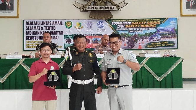 
					Jasa Raharja Cabang Tasikmalaya Perkuat Sinergi Keselamatan Bersama TNI AD di Ciamis melalui Sosialisasi Safety Riding dan Pelatihan PPGD
