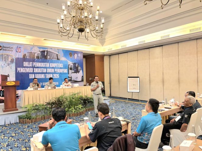 
					Tingkatkan Kompetensi dan Keselamatan, PT Jasa Raharja (Persero) Cabang Cirebon Gelar Diklat Pengemudi Angkutan Umum Penumpang dan Barang Tahun 2026